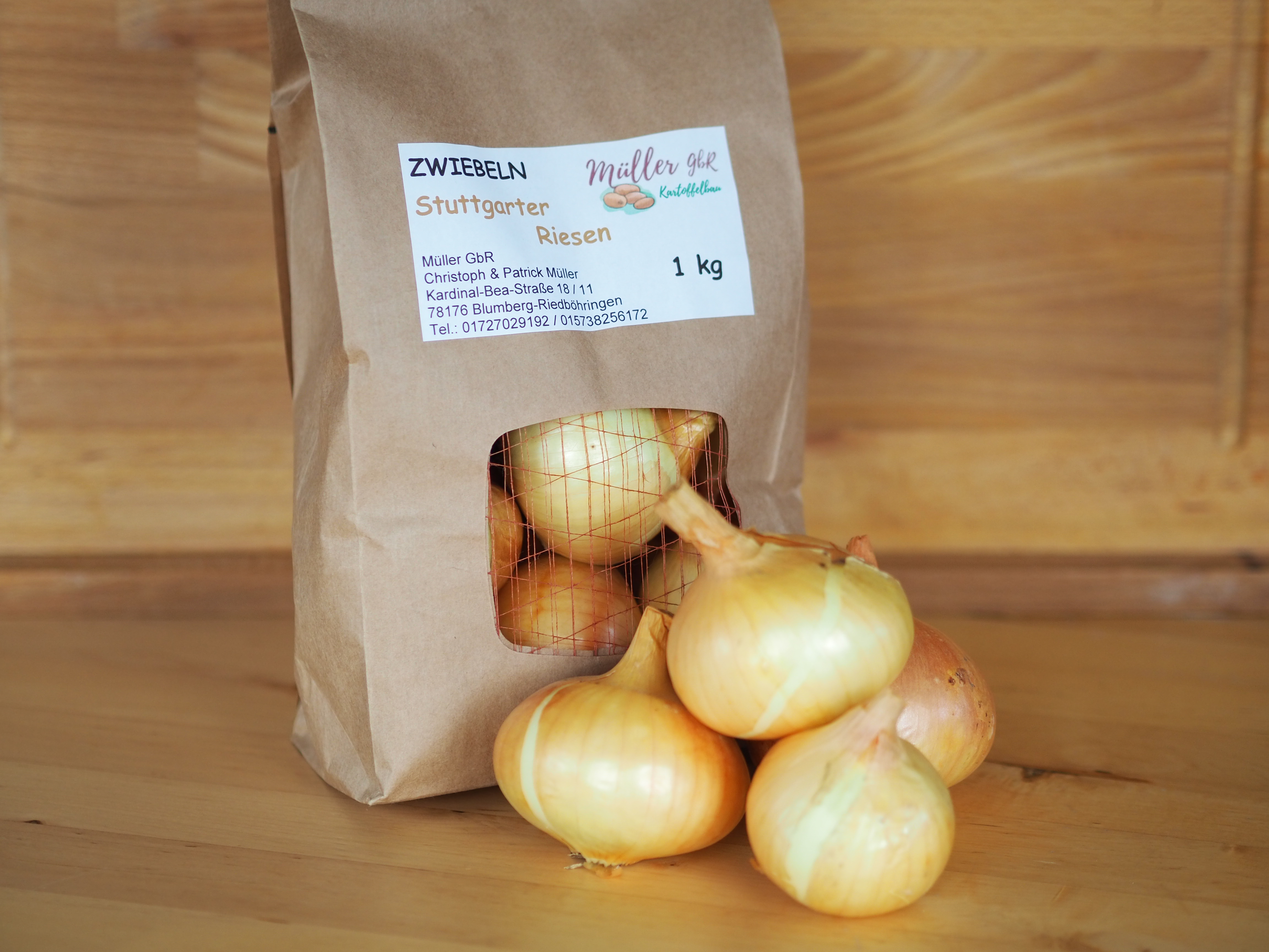 Frische Zwiebeln