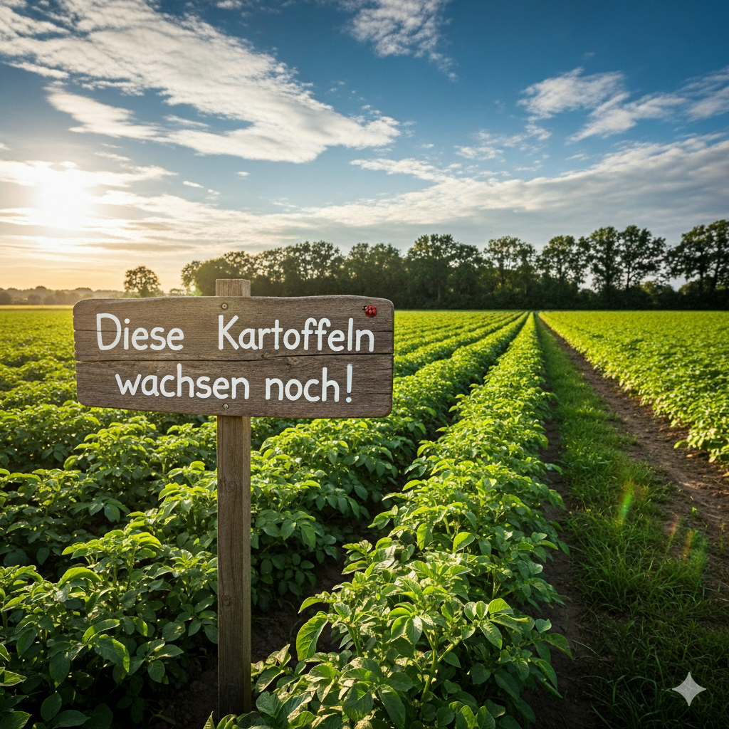 Kartoffeln werden sortiert